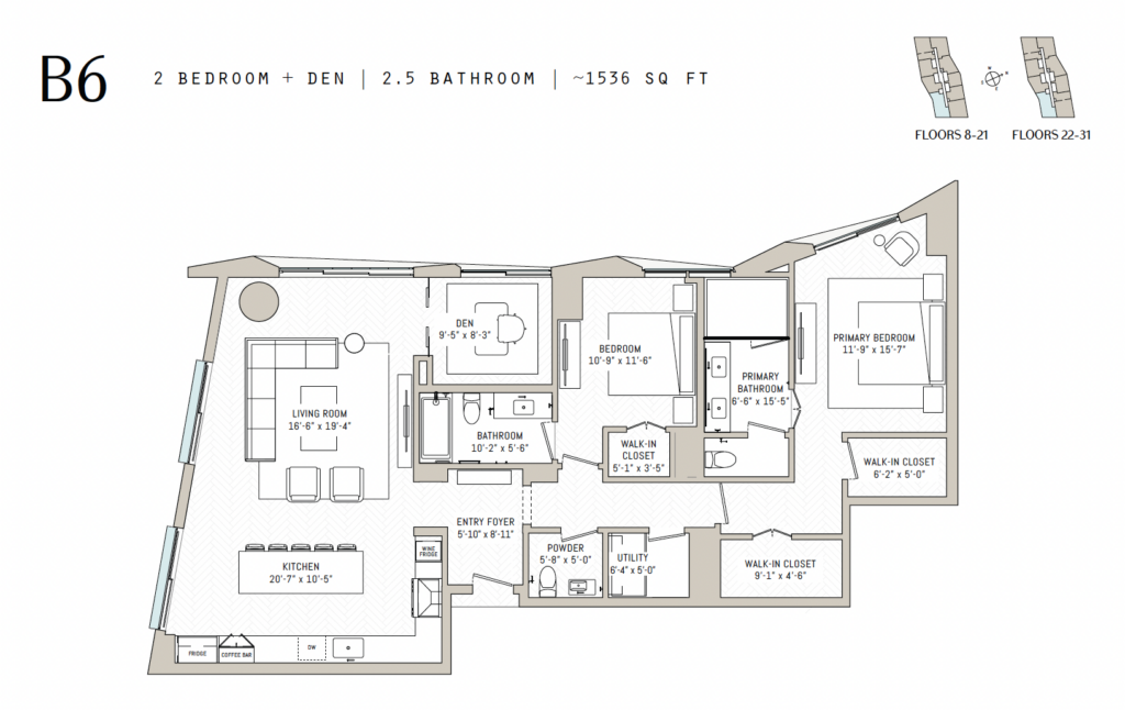 Cello Tower B6 Floor Plan